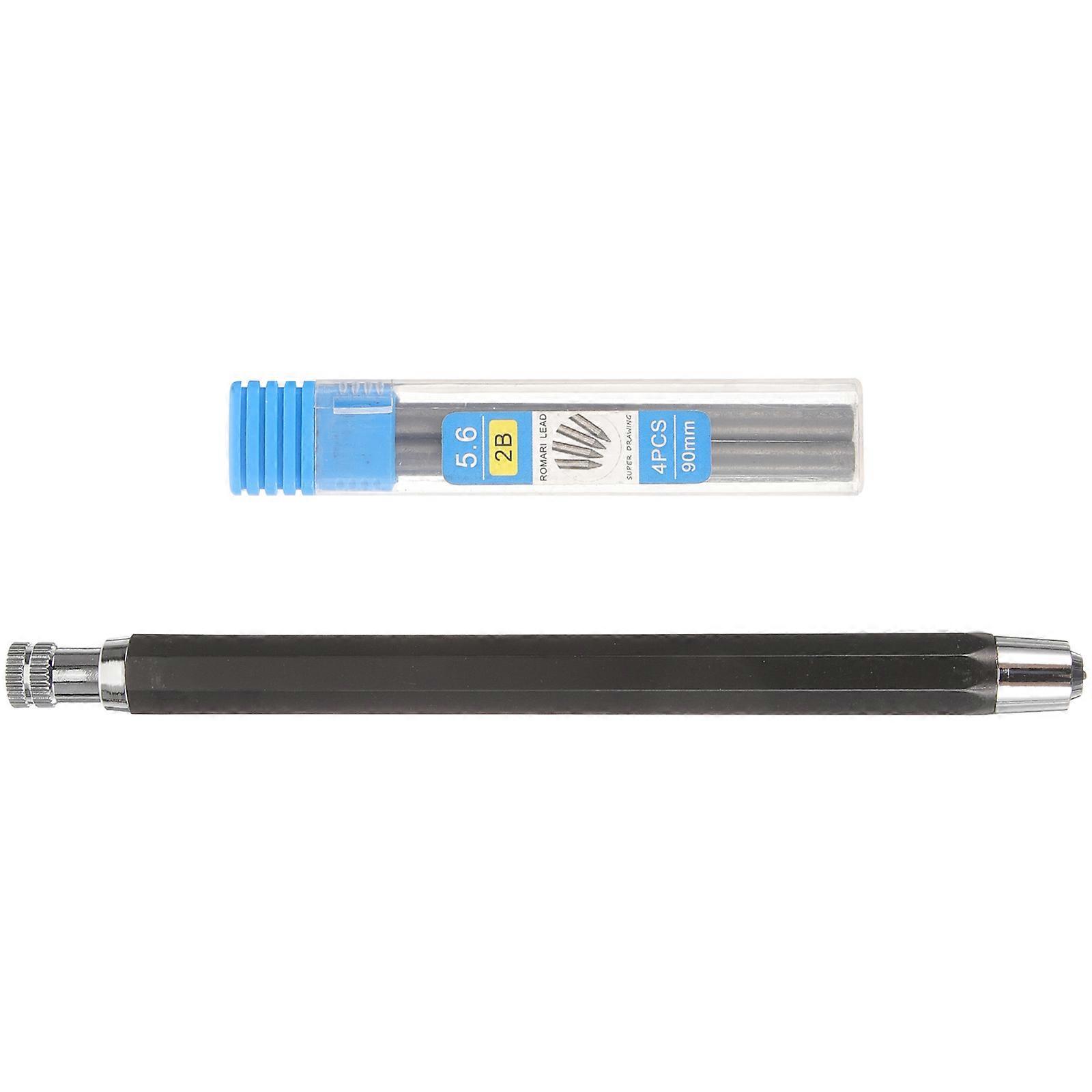 Metal Pencil Propelling Pencils for Painting 4Sets with Refills Included