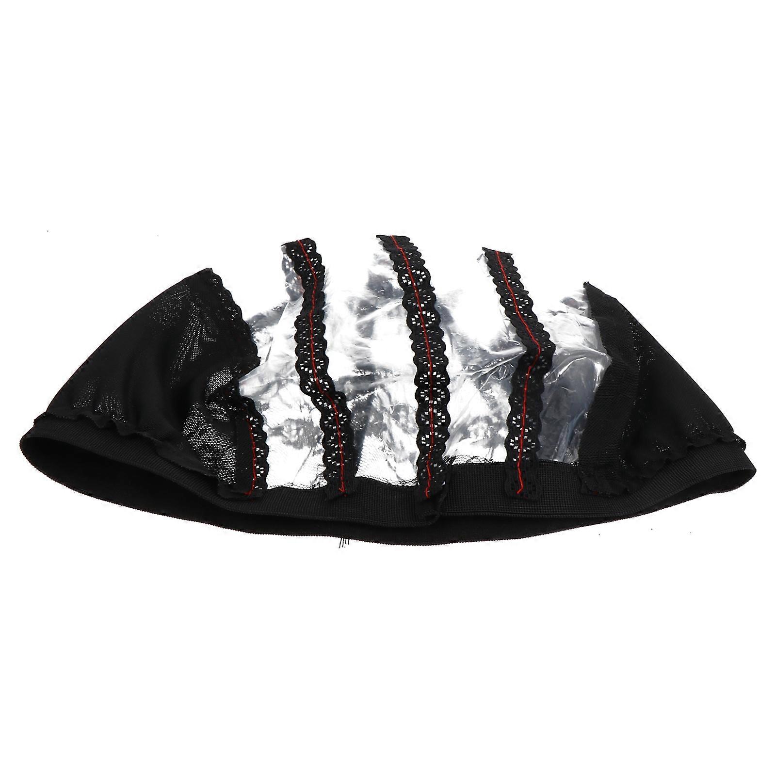 Black Hair Care Net Wig Cap for Multi-Functional Use 7Pcs Pack