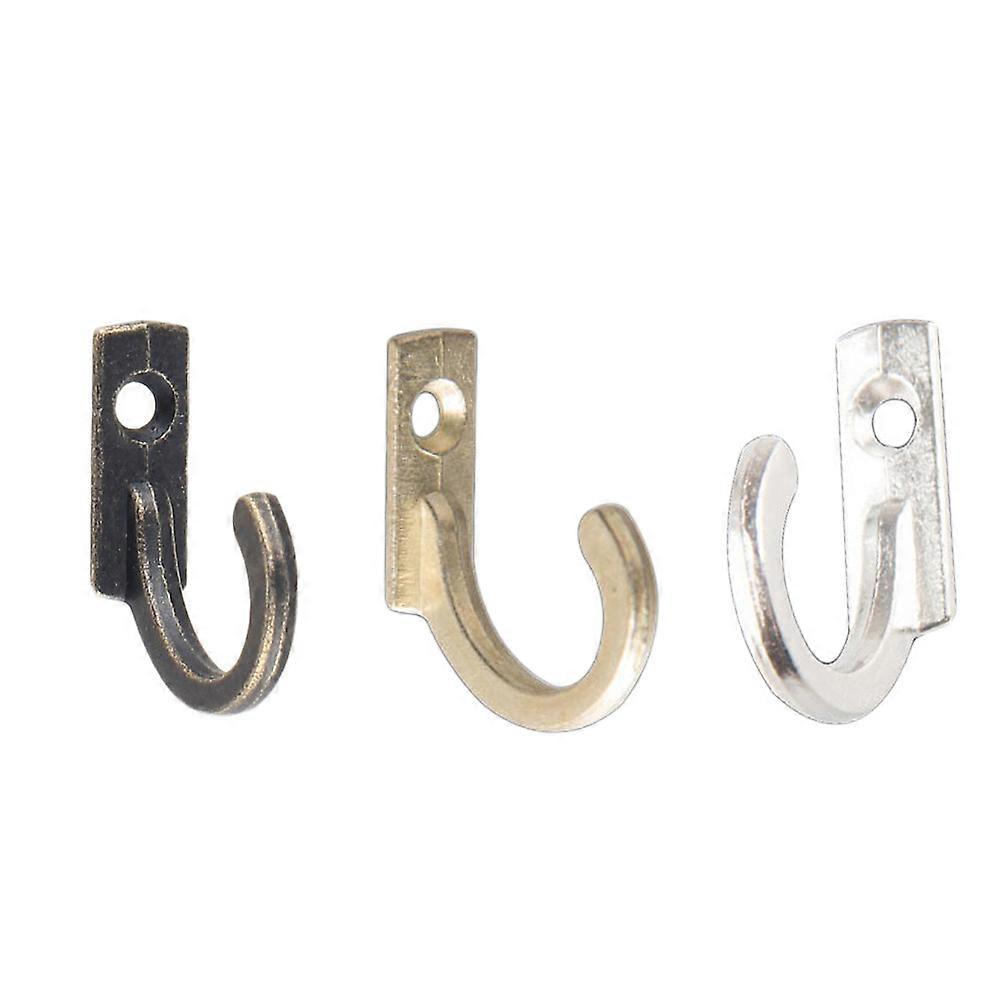 Retro Hooks Single Prong Hook Wall Mounted 10Pcs