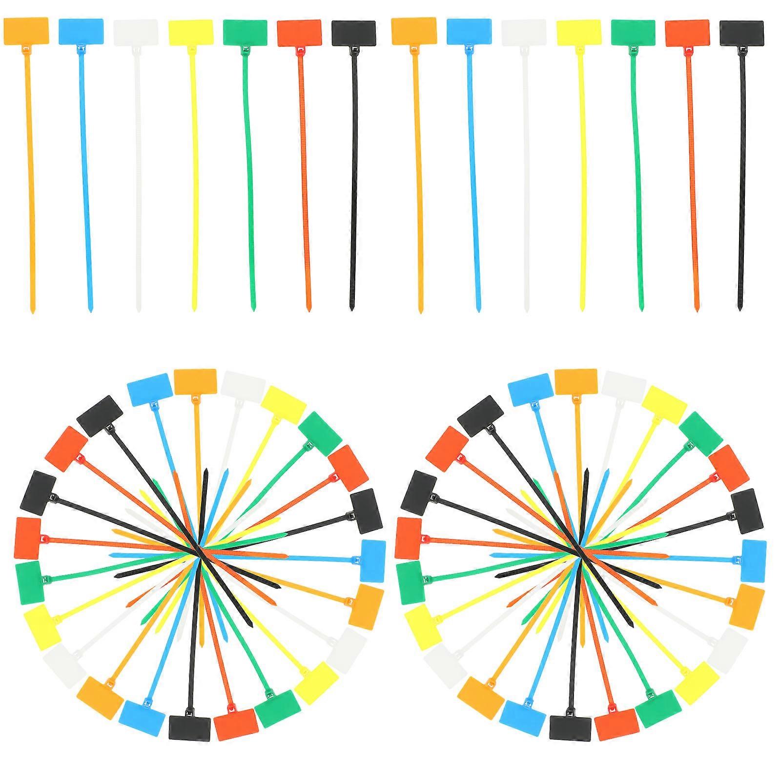 Plastic Nylon Cable Ties for Cable Organizing 2500Pcs with Self-Locking Feature