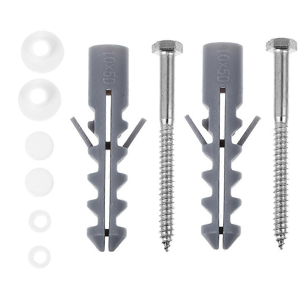 Toilet Seat Screws Set Bathroom Fixtures Hidden Design Assorted Color 2 Sets