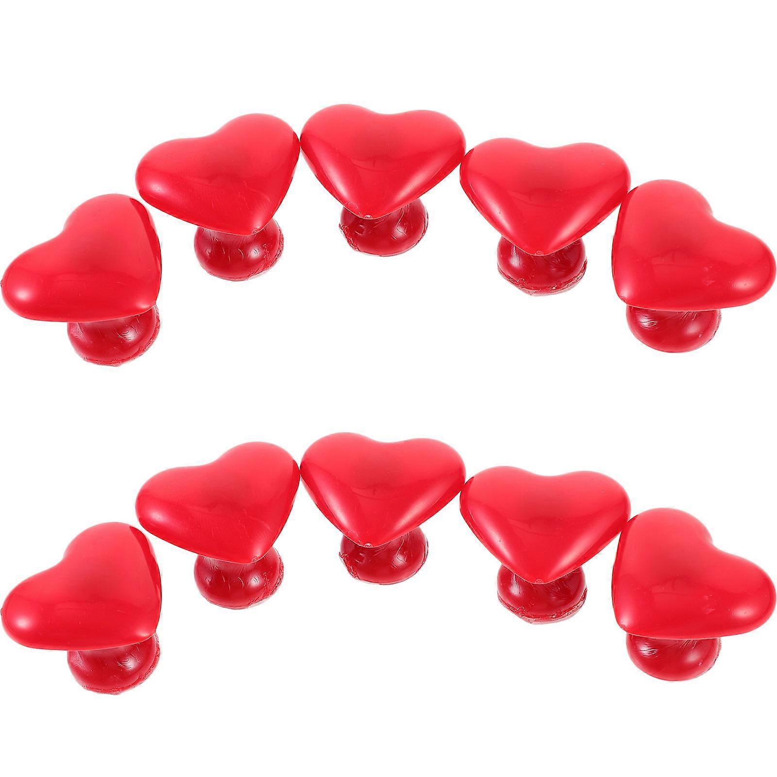 Toilet Button Assistant Tool Heart Shaped for 40Pcs Toilet Tanks