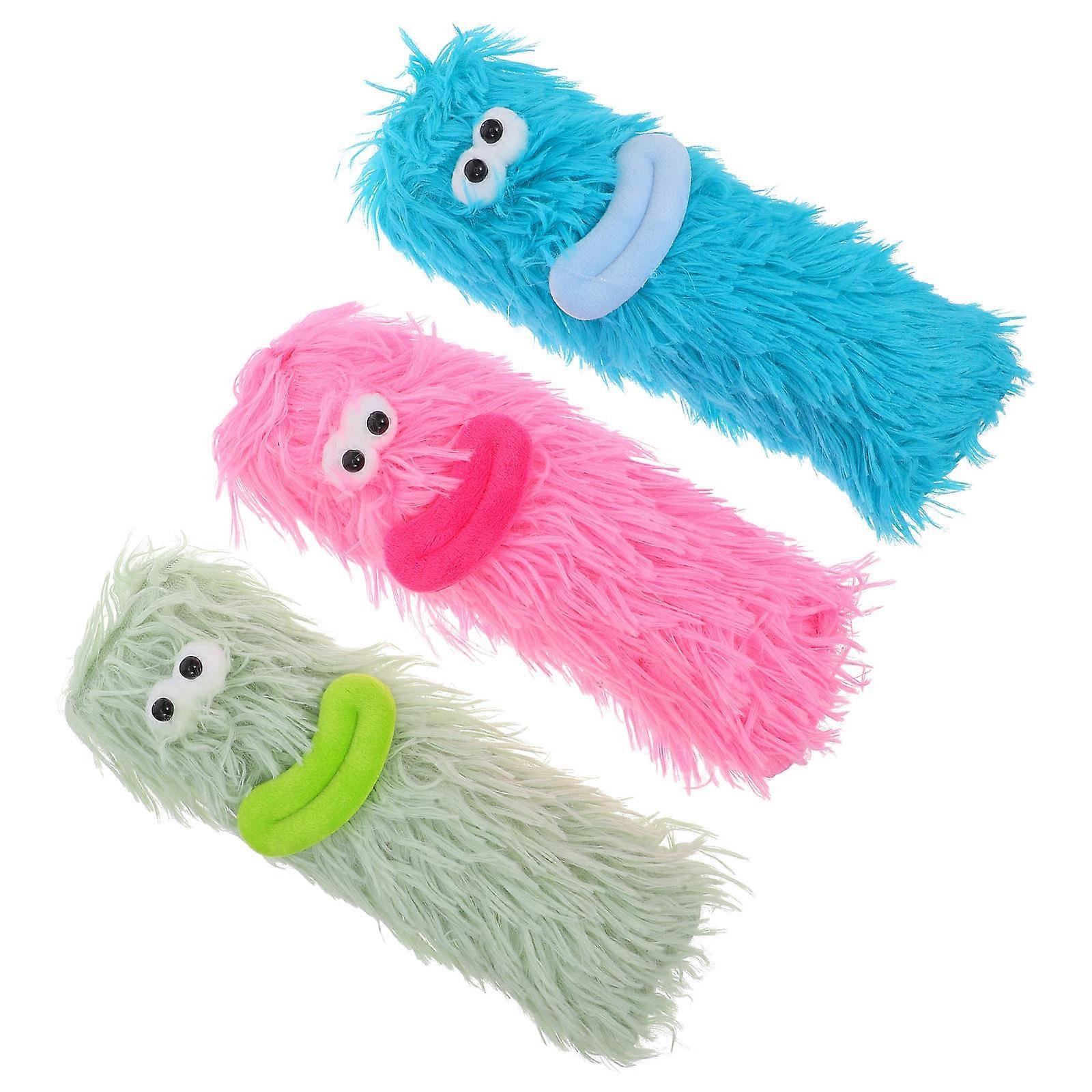Pet Plush Toys Interactive Chew Toys 3Pcs for Entertaining Dog Pets