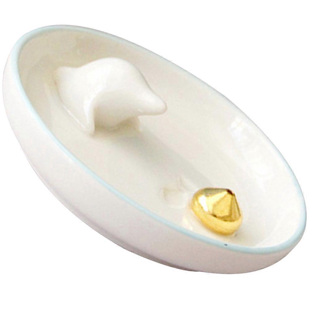 Incense Tray 3Pcs Animal Design Burner for Storage Use