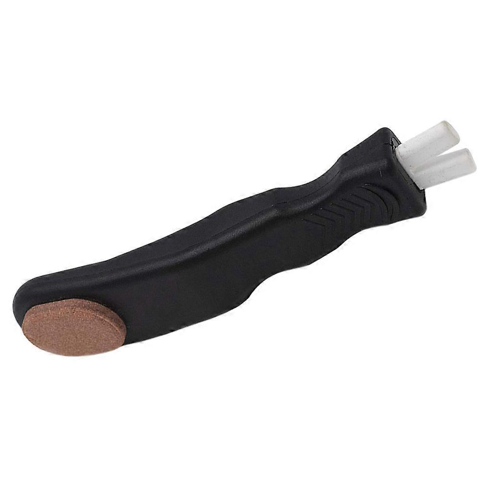 Skate Sharpening Ice Skate Sharpener for Hockey Players on Ice Skating Plastic Black 1Pcs