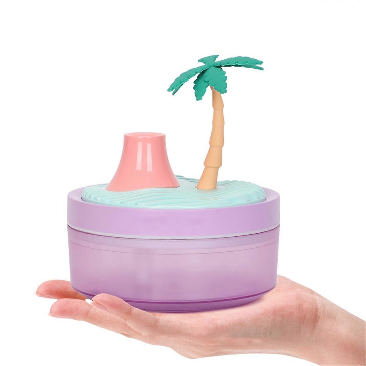 Cute Mini Humidifier Coconut Tree Desktop Humidifiers for Bedroom