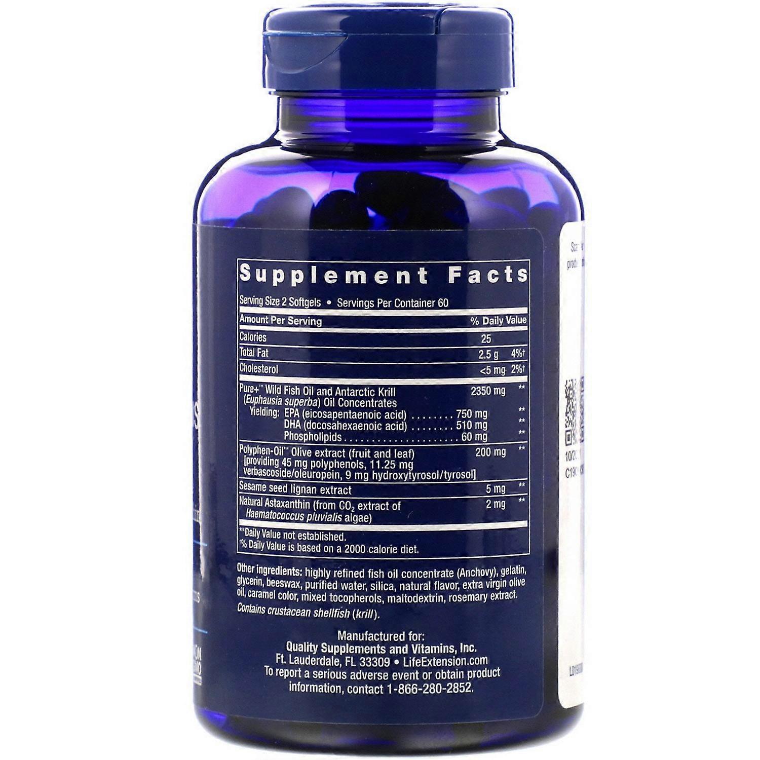 Life Extension, Super Omega-3 Plus, 120 Softgels