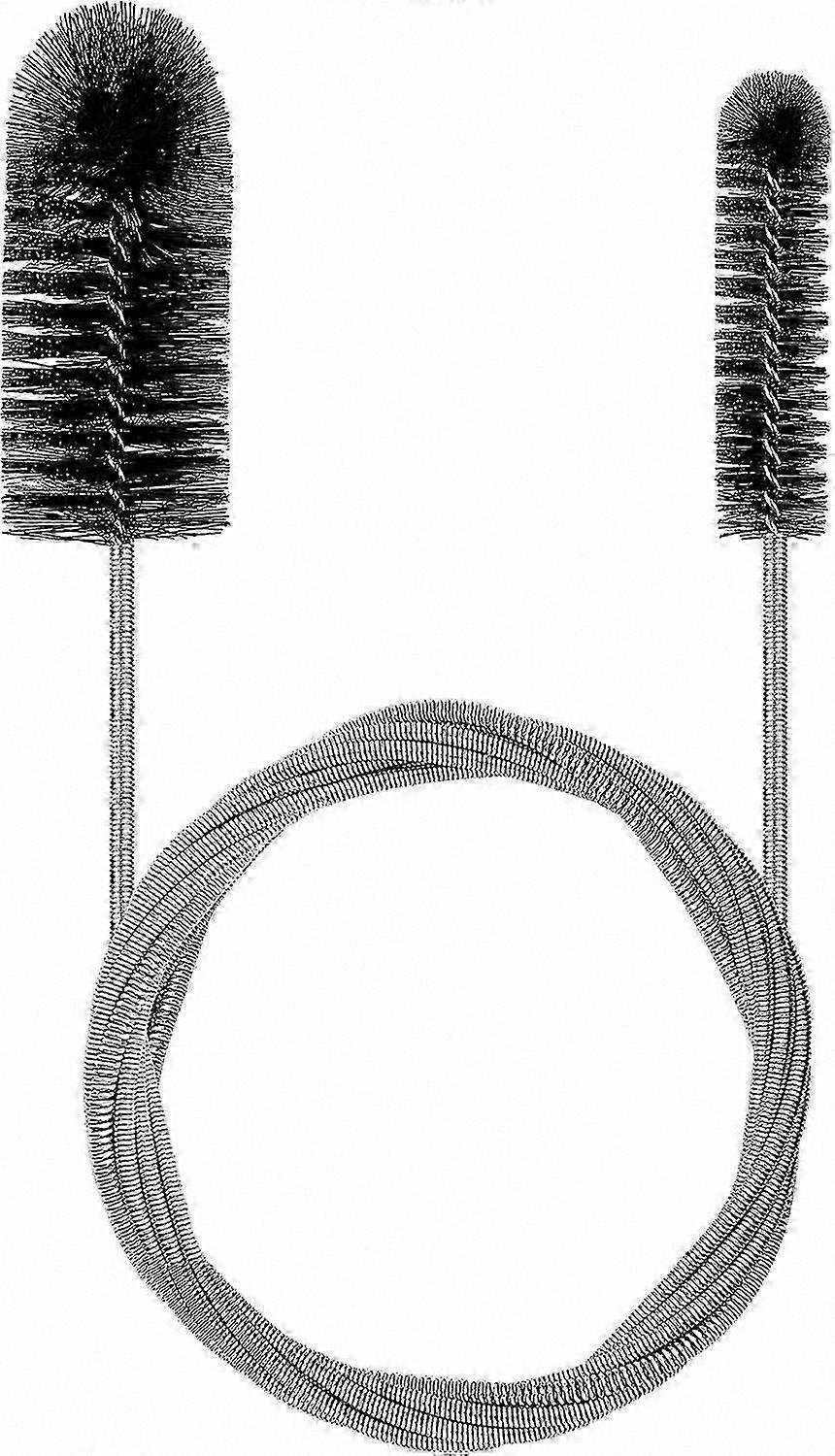 Adjustable 200cm Double-Ended Brush for Narrow Pipe and Drain Hole Cleaning