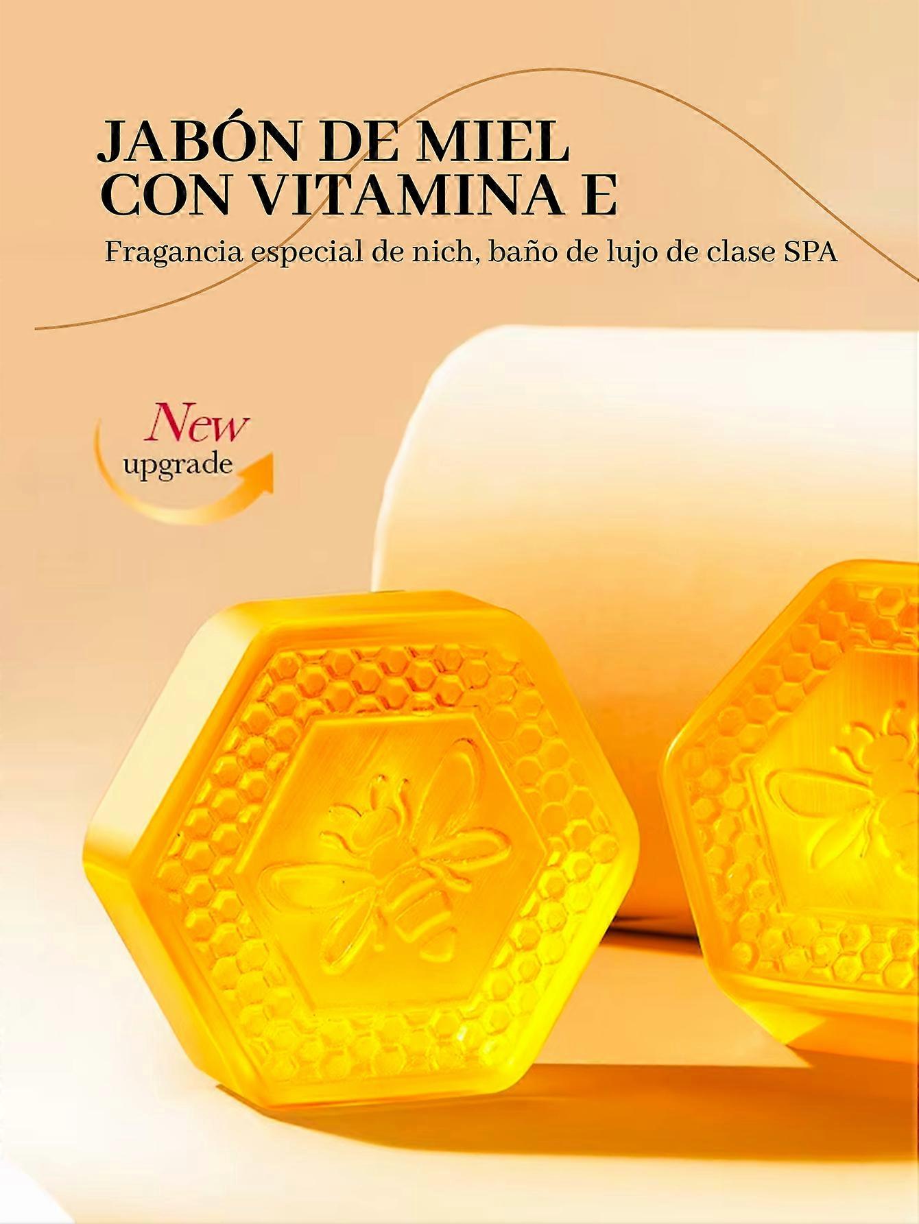 Handmade Soap with Honey Extract and Vitamin E �C with Relaxing Aromatherapy Essence