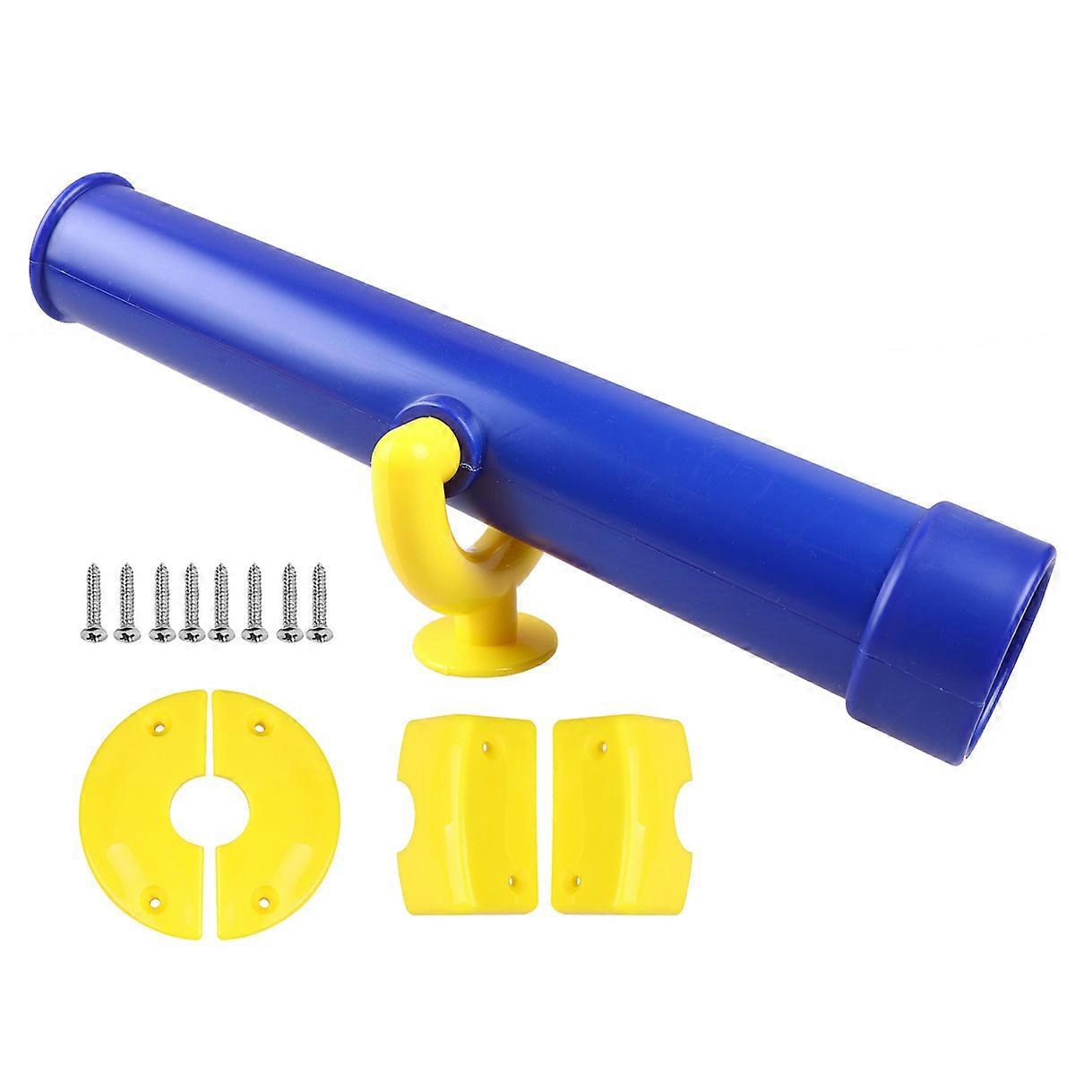 Single-Eye Telescope Toy Kids Binoculars Toy for Kids Playing Blue