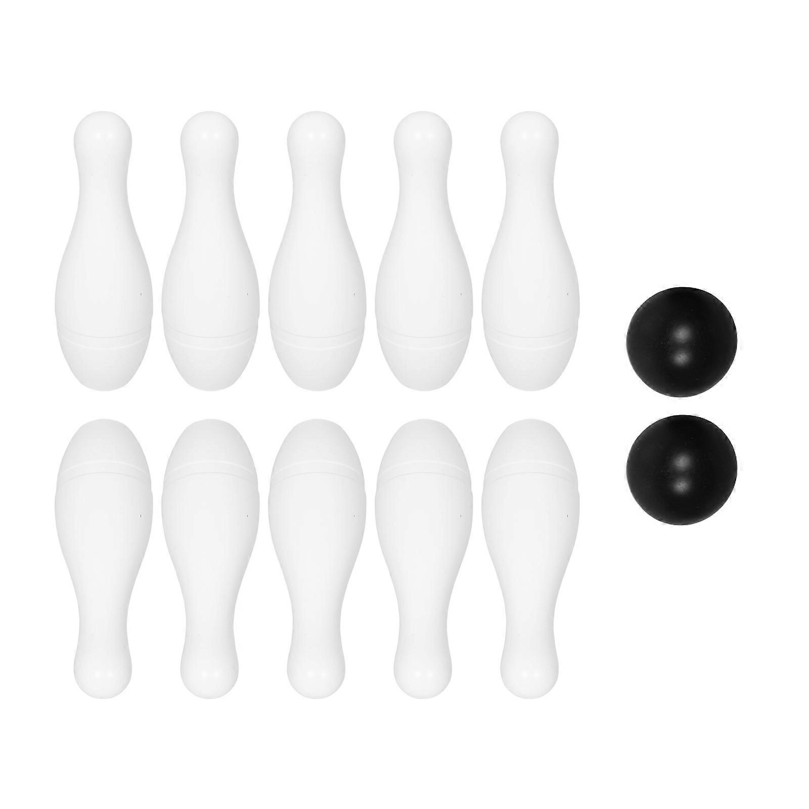 Bowling Ball Toy for Kids with 10 Pins and 2 Balls 1Set