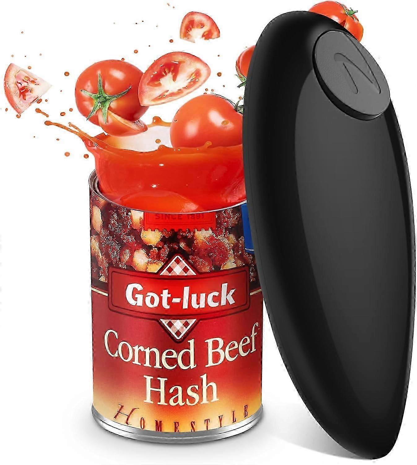 One Touch Electric Can Opener, Automatic Can for Opener Seniors with Arthritis, Open Your Cans with A Simple Press of Button