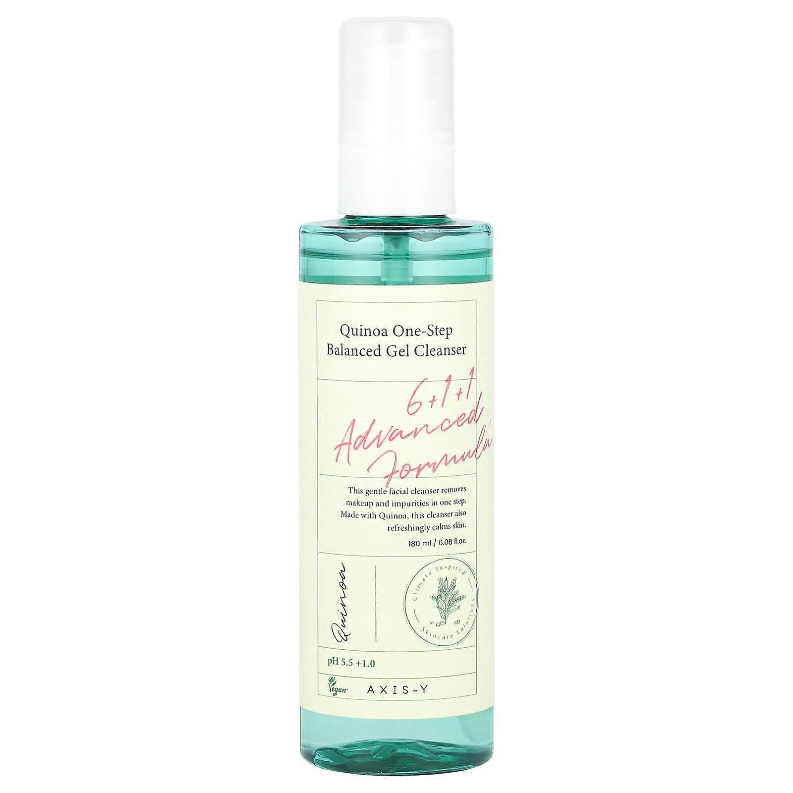 Quinoa One-Step Balanced Gel Cleanser, 6.08 fl oz (180 ml)
