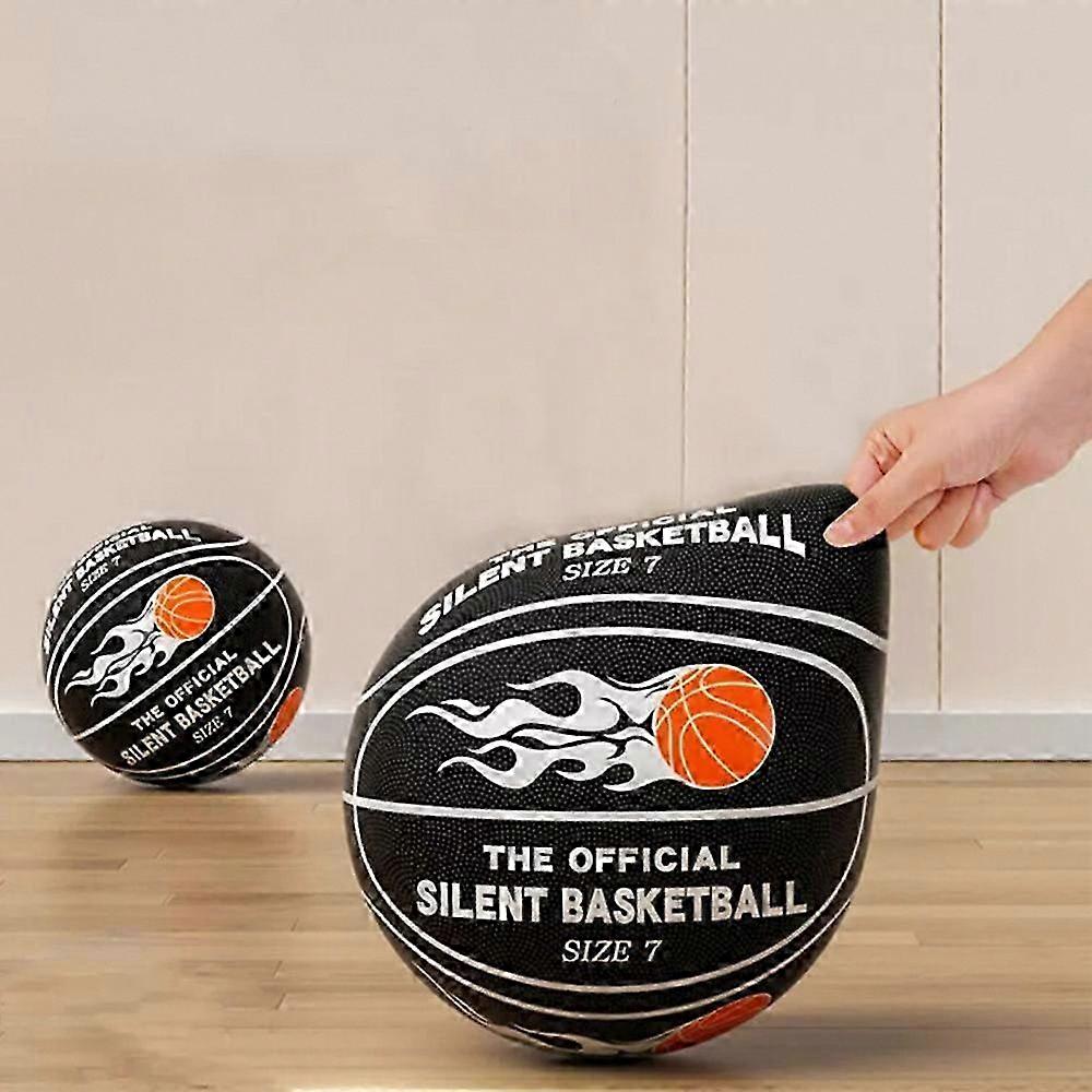Silent Foam Basketball for Indoor Dribbling - Noiseless Training Ball