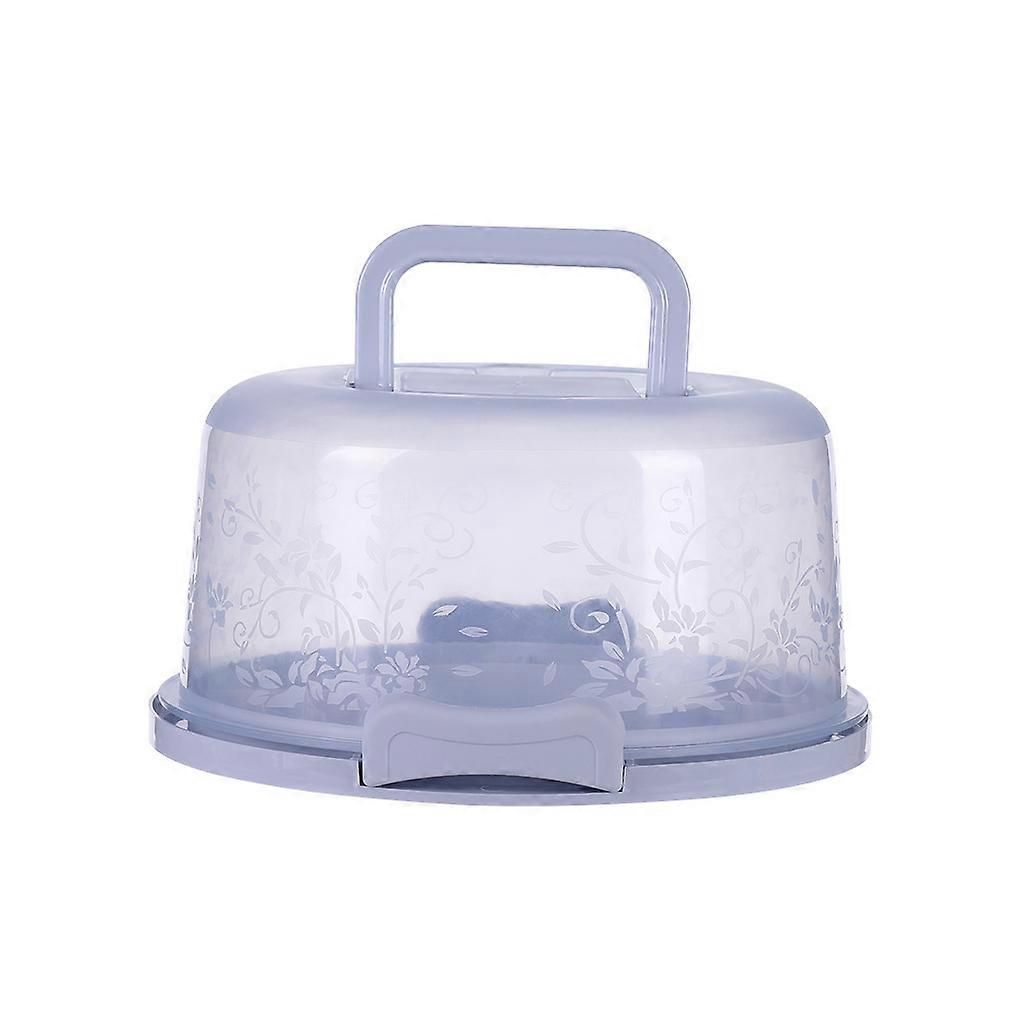 Cake Storage Box Party Dessert Boxes Round Shaped Packaging Case Light