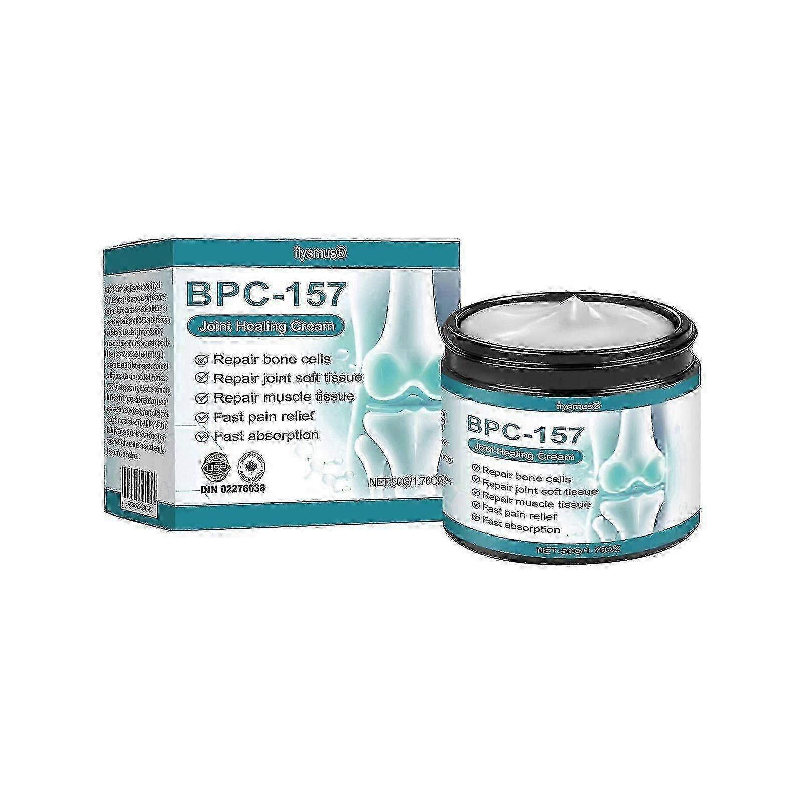 1-3X BPC-157 Advanced Joint Pain Relief Cream Joint Soothing Massage Oil Fast-Acting Formula for Post-Workout Recovery, Supports Joint Comfort