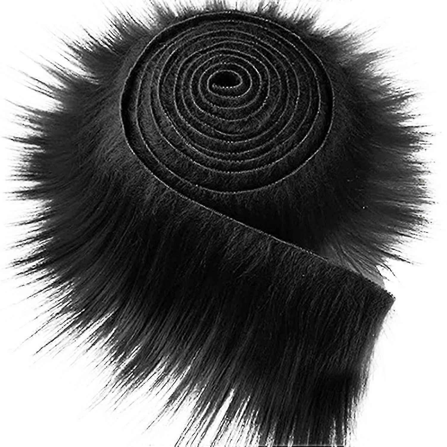 1 Roll Plush Ribbon Vintage Handmade Easy to Cut DIY Various Festival Dwarf Dolls Trimming Fabric fo miao4