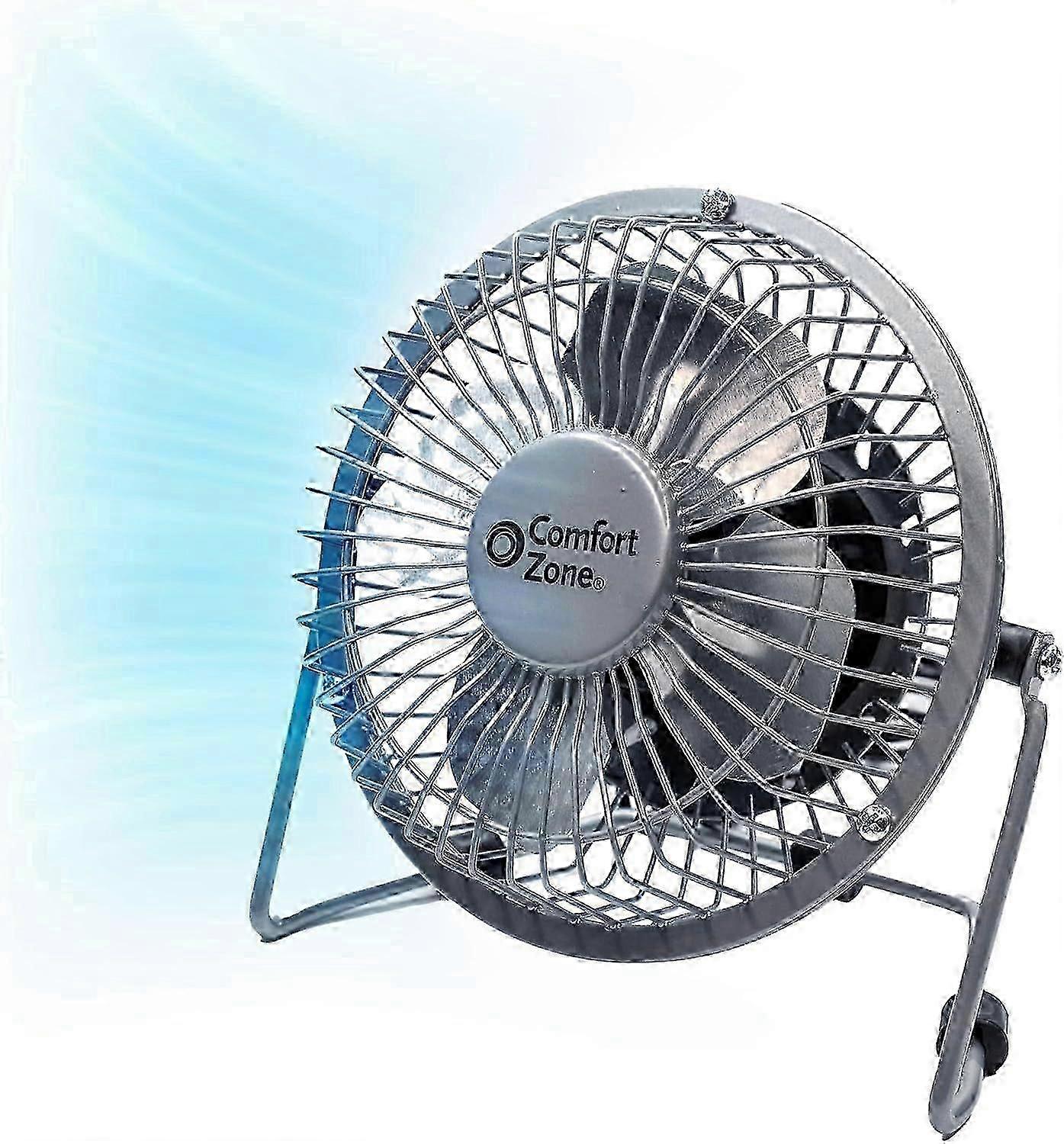 2025 Latest Model Mini USB Desk Fan with 360-Degree Adjustable Tilt, Dual