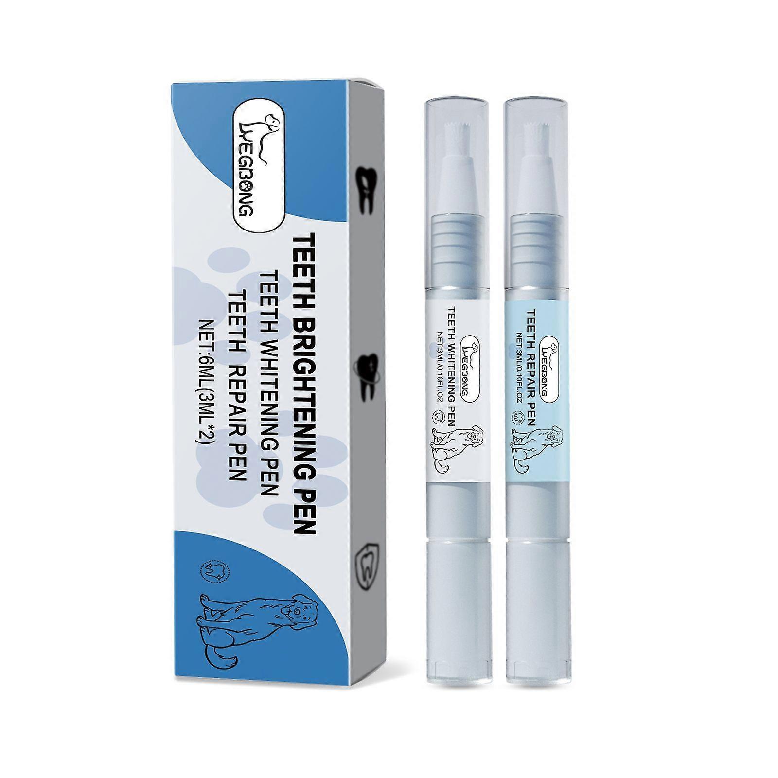 Pet Teeth Bright White Pen Set