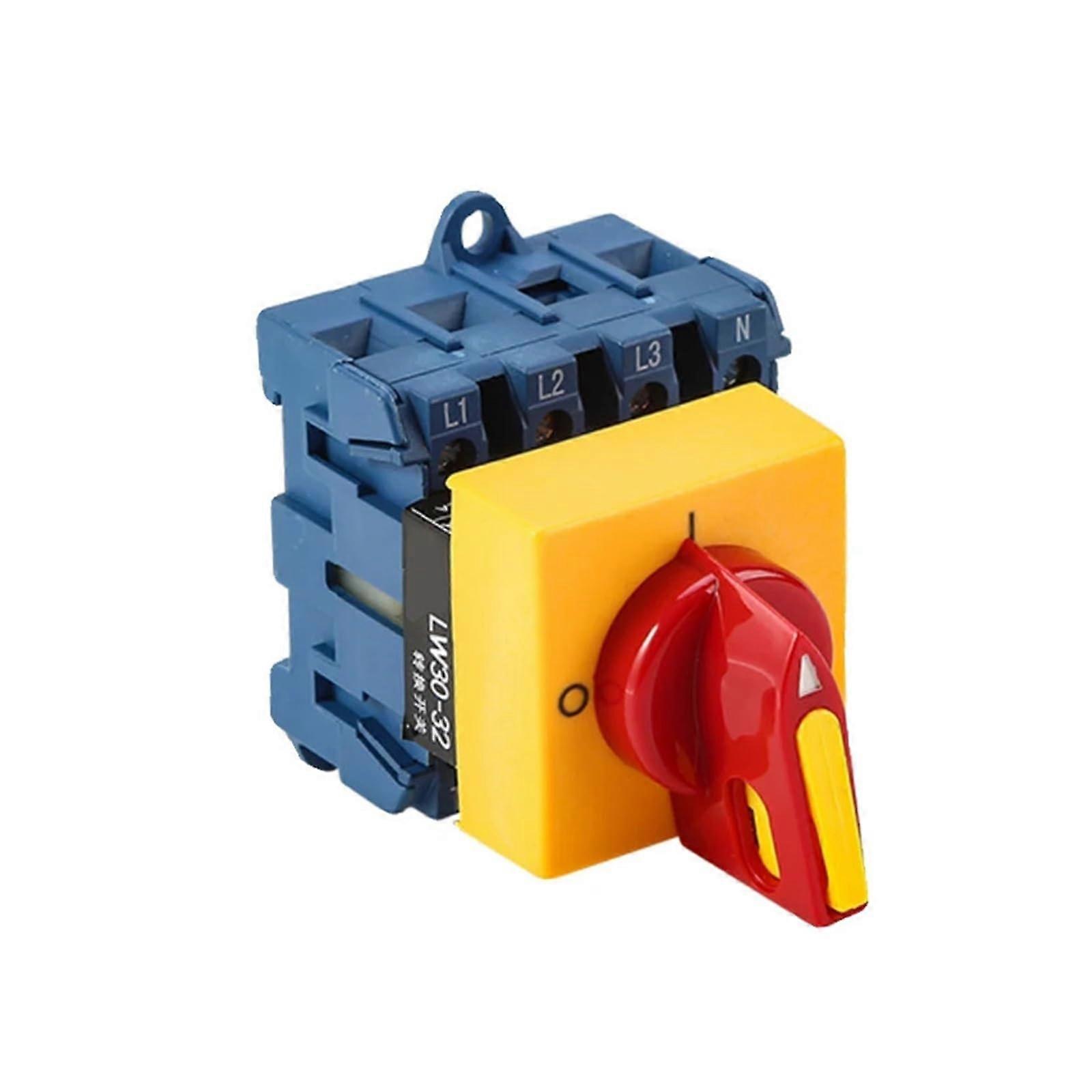 Isolator Switch Load Circuit Breaker 3P/4P Rotating Power CutOff 63A