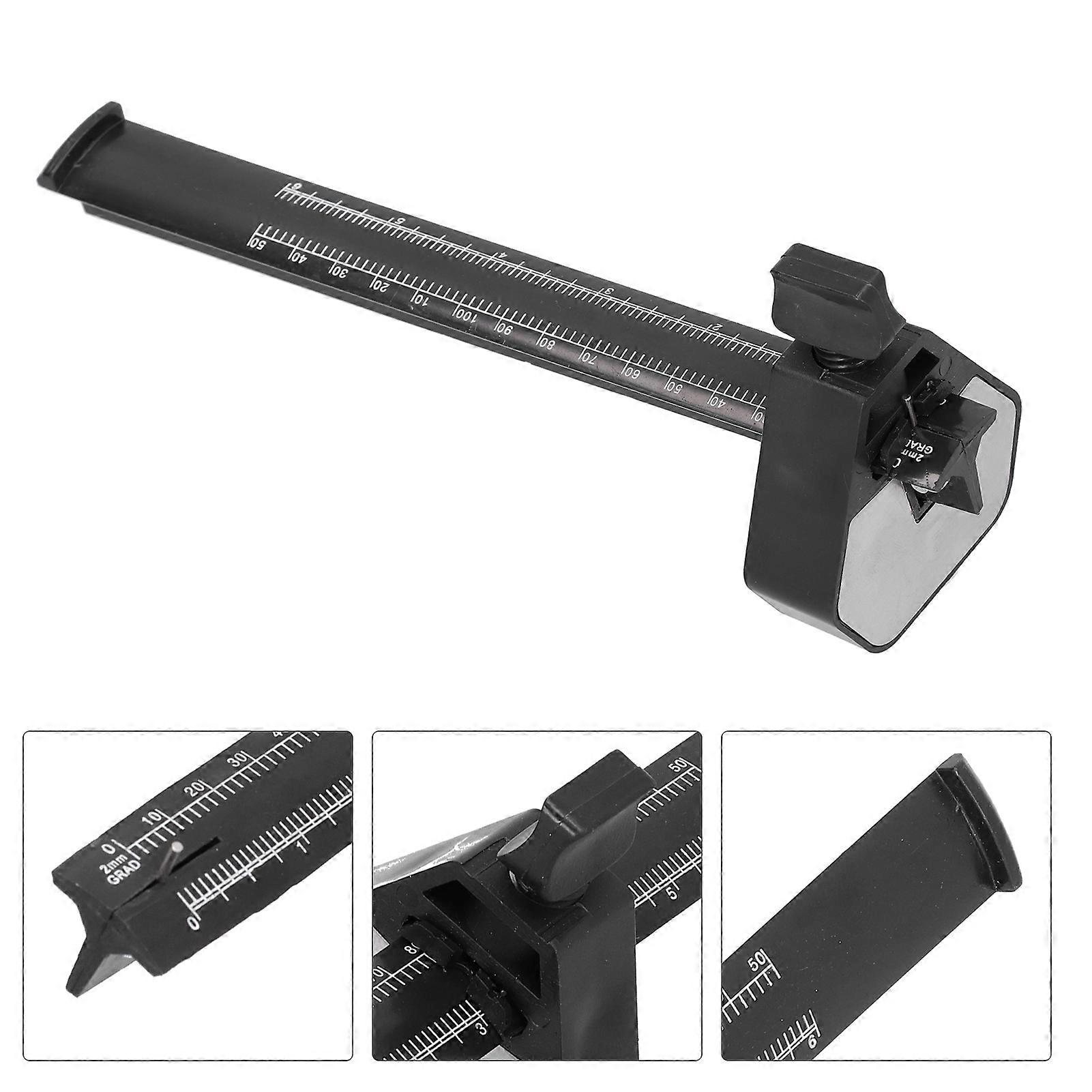 Ruler Scribe Parallel Sliding Marking Gauge Adjustable Woodworking Measuring Tool 0‑150mm