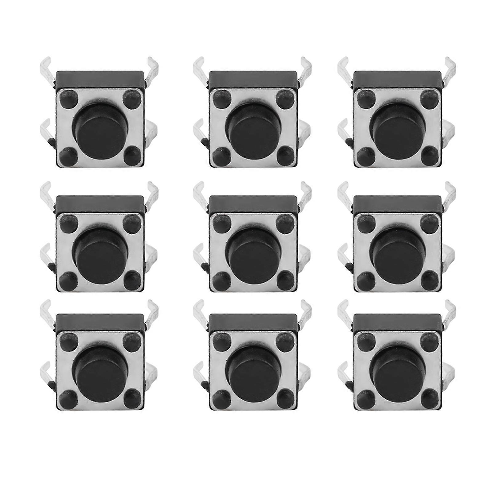 100pcs Momentary Tactile Push Button Switch Mini Micro Tact Switch Accessory 6 x 5mm