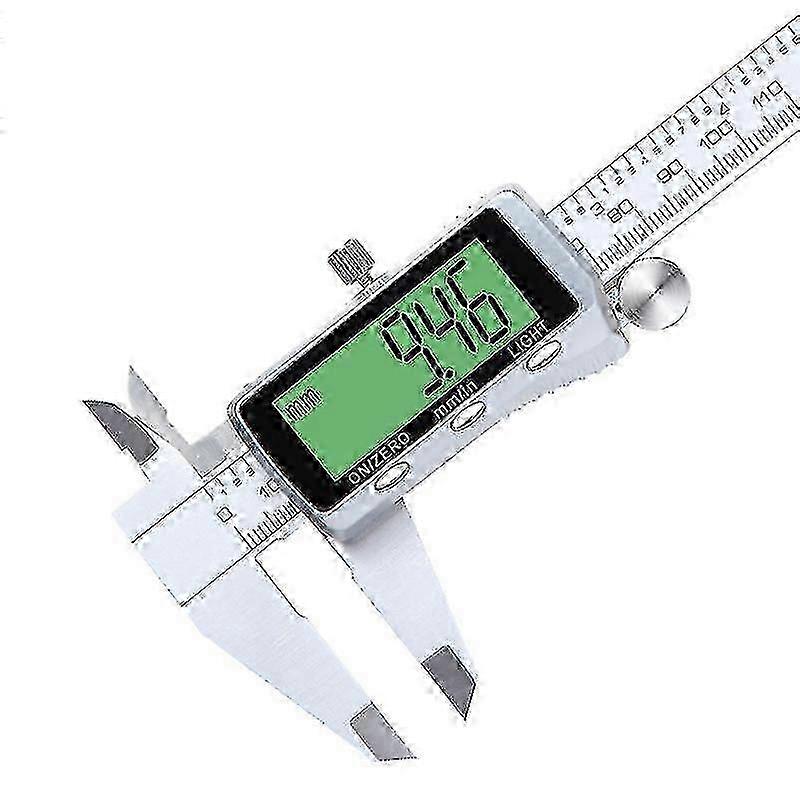 8 Inch Digital Vernier Caliper with LCD Display Stainless Steel Vernier Caliper with mm/inch DIY Precision Conversion