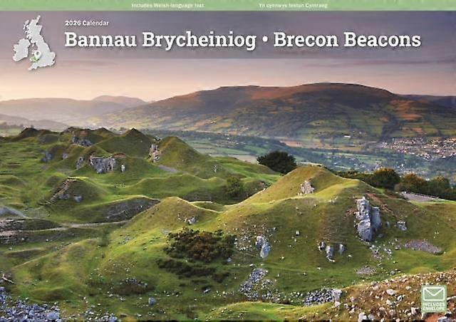 Brecon Beacons A4 Calendar 2026 Calendar Book