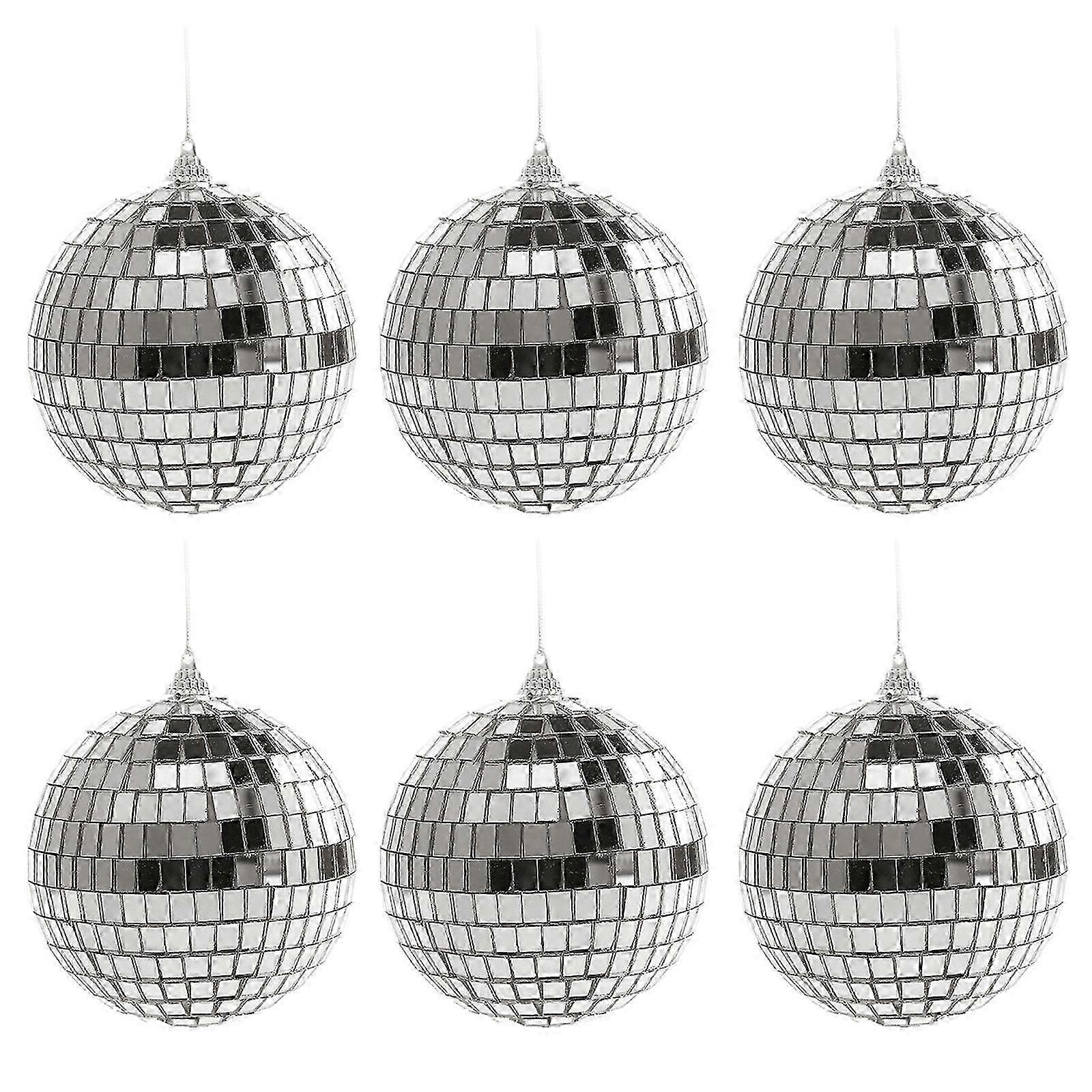 Durable and Waterproof Disco Ball with Reflective Surface Mirror Balls compatible Parties, Birthdays, and Special Occasions Myi