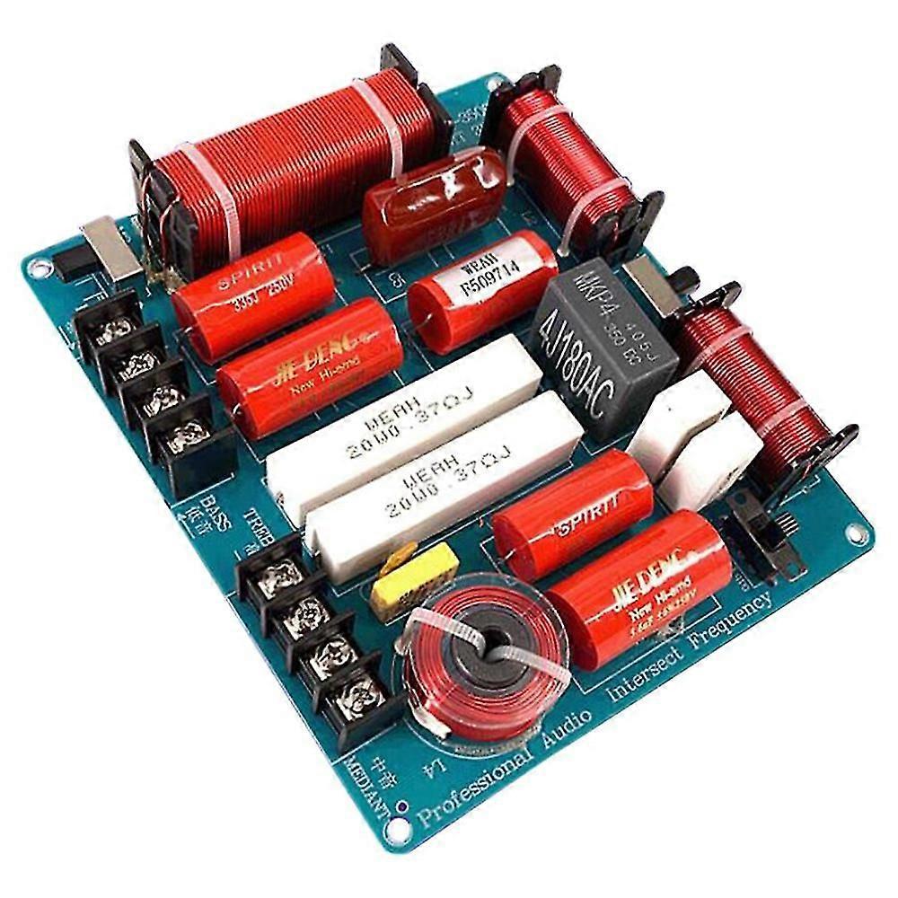 350w 3 Ways Frequency Divider Board Ktv Stage Speaker Crossover Audio Treble Mediant 3 Way Crossove