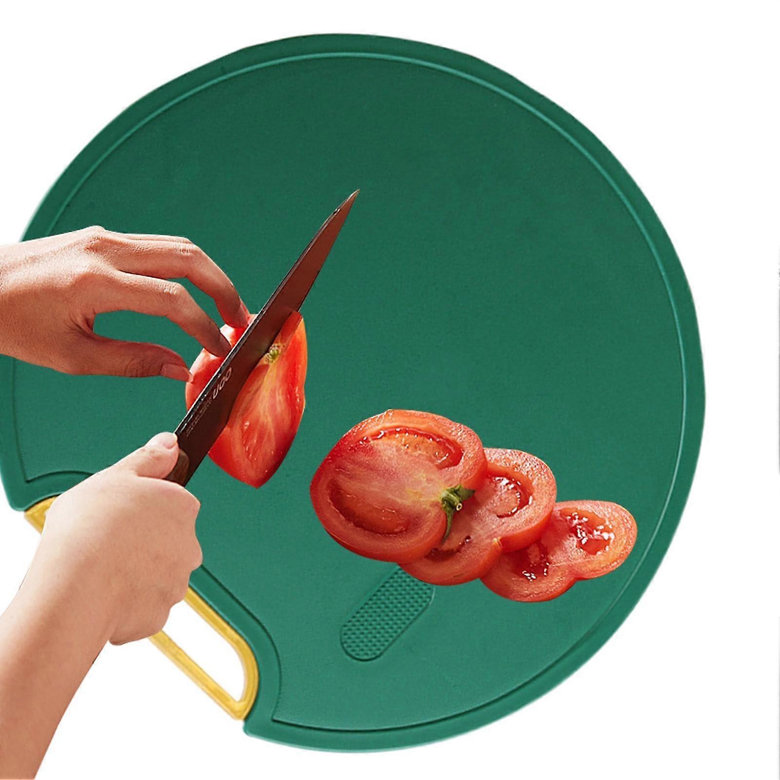 Double Sided Chopping Board Multipurpose Cutting Board Food Grade PE Non Slip