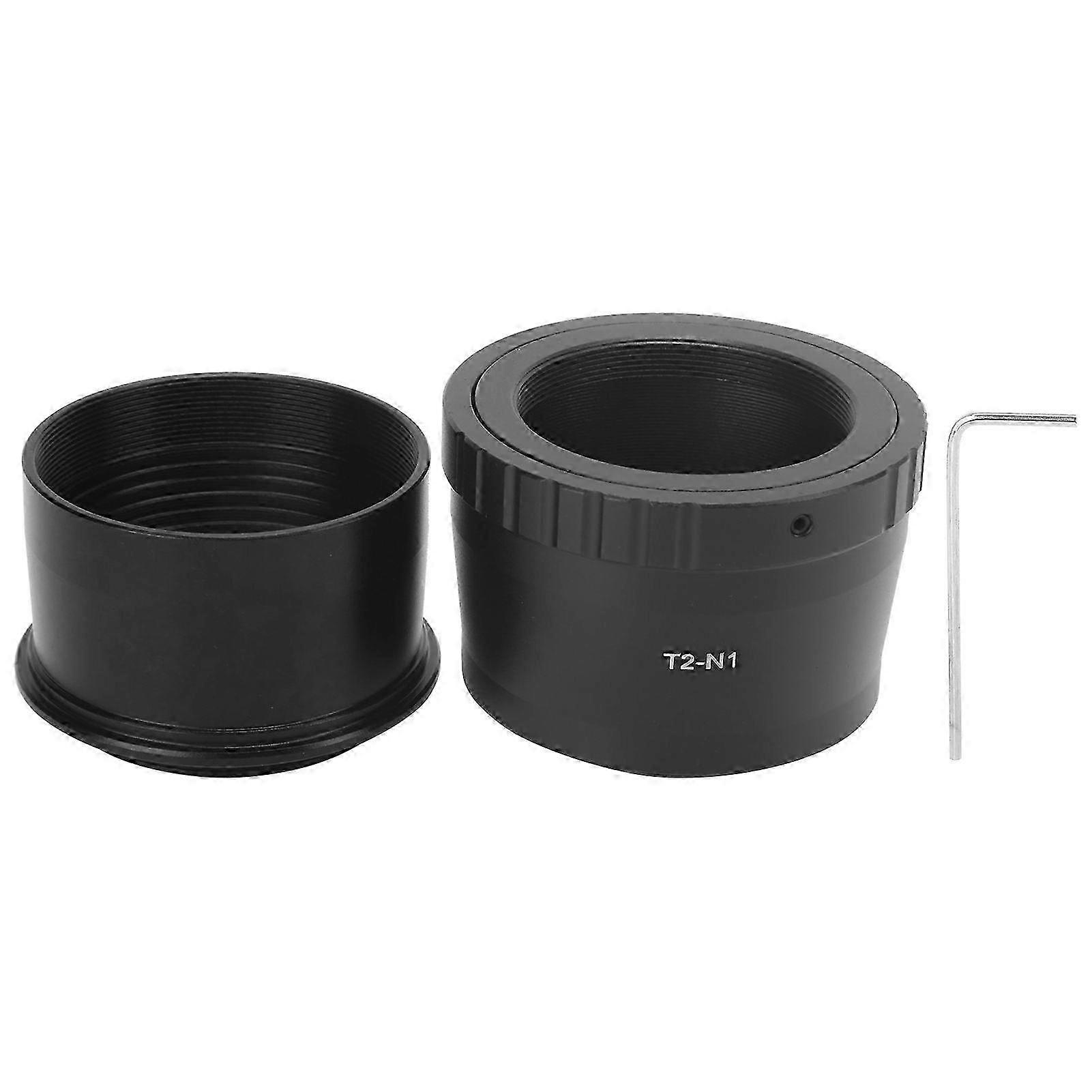 Telescope 2in T Mount Adapter and Camera Lens Adapter Ring for Nikon N1 Mount CameraHwy