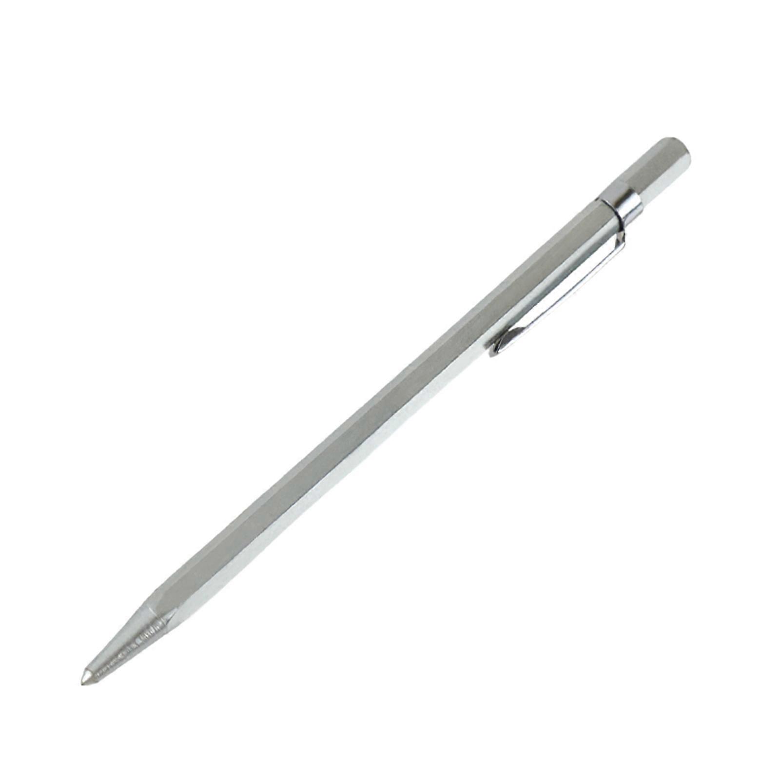 Tungstens Carbide Tip Scriber For Mobile Technicians Multiple Surfaces Marking Instrument Easy Carry Design Multicolor