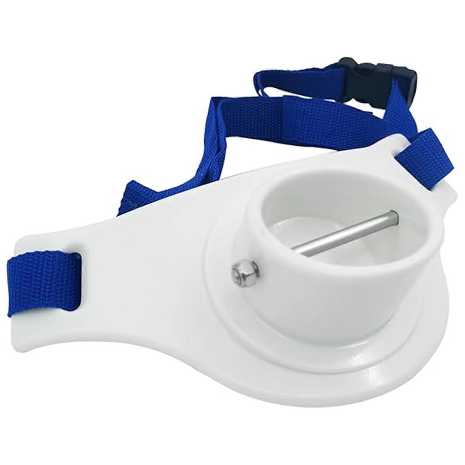 ABS Constructed Fishing Back Stabiliser Waist Belt Vertical Rotation Feature For Comfortable Angling Multicolor