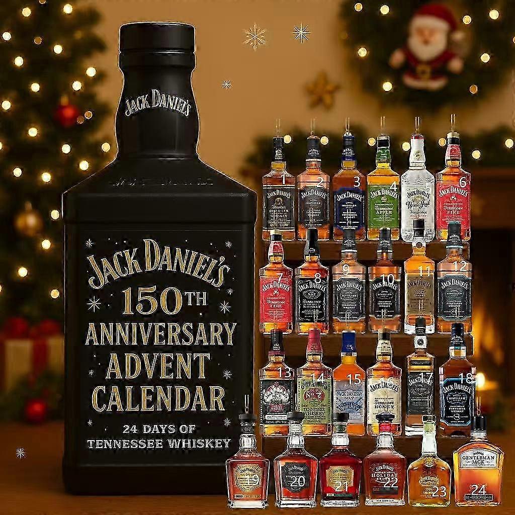 2025 Whiskey Advent Calendar - 24 Days Premium Whiskey Tasting Experience for Christmas Countdown