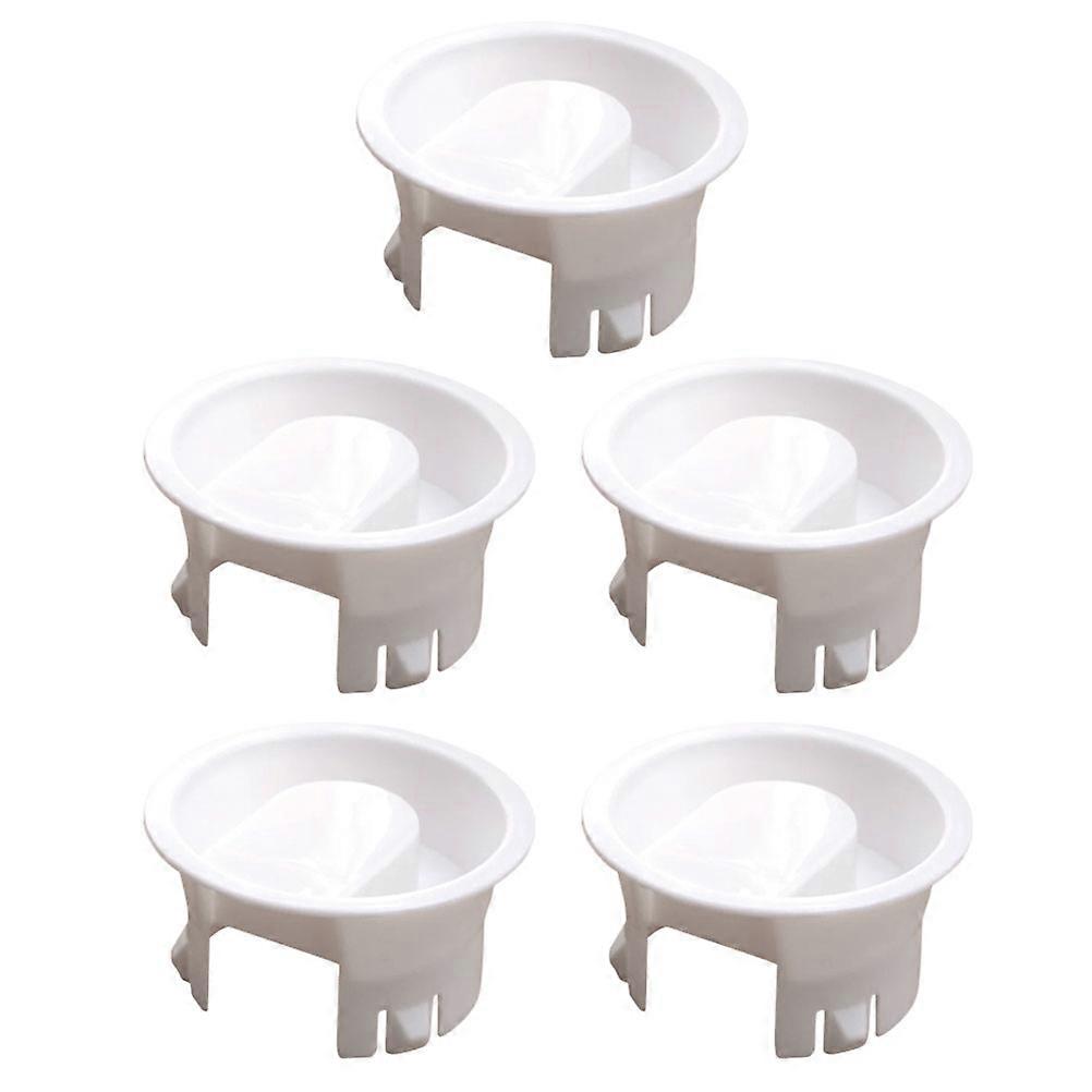 Multifunctional Replacement Cup Lids Pitcher Lid Replacement for Water Jugs Easy to Open/Close 5Pcs