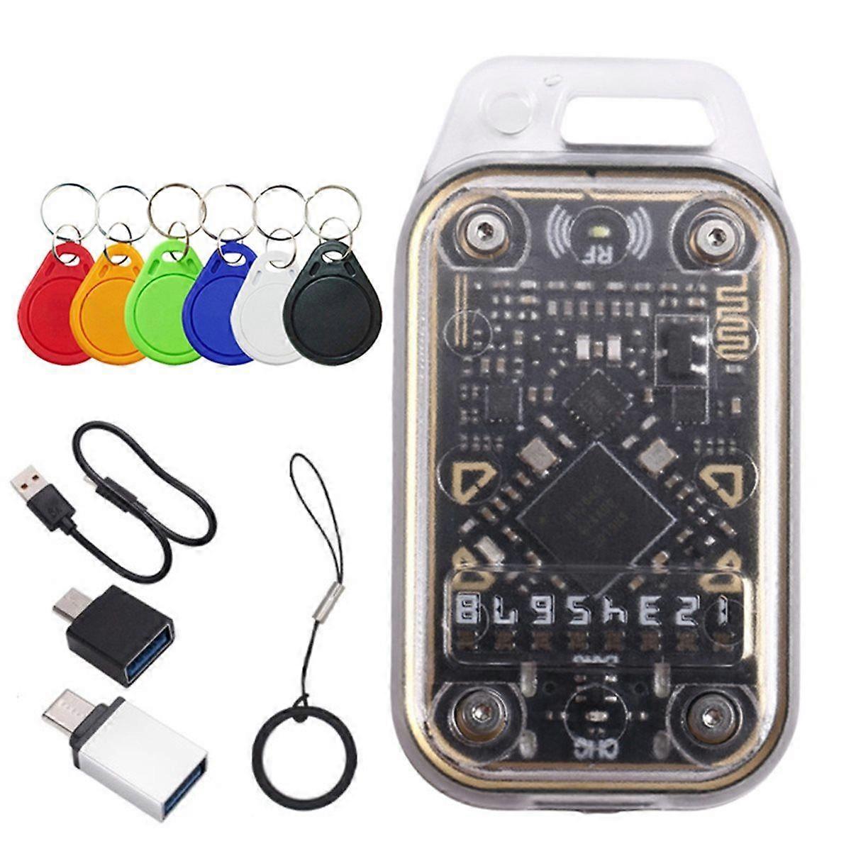 Chameleon V2.0 RFID Smart Chip Reader Emulator NFC Duplicator 125K 13.56Mhz Card Decode+6XUID Keycha