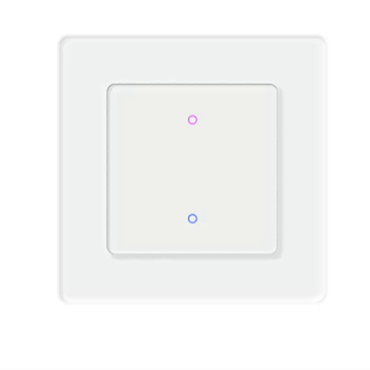 Tuya WiFi Smart Light Switch App Remote Control with for Home Route 2 Gang