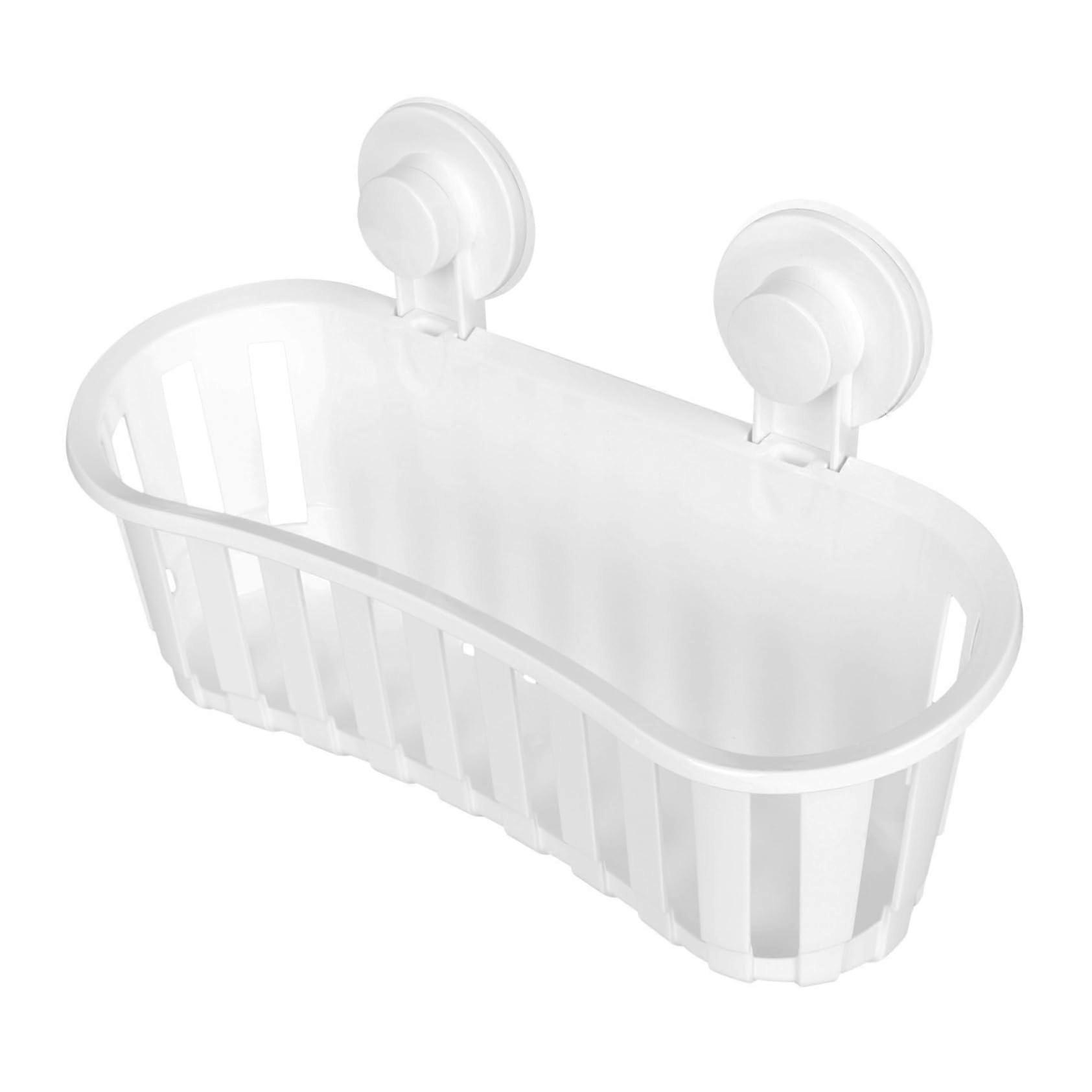 Bathroom Hanging Storage Basket Organizer Rack for Shower Gel Toothbrush Cup Toothpaste Space Saving Holder