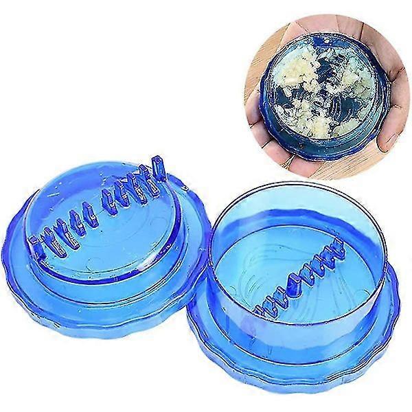 Manual plastic garlic press, garlic crusher with rotating function, manual garlic chopper