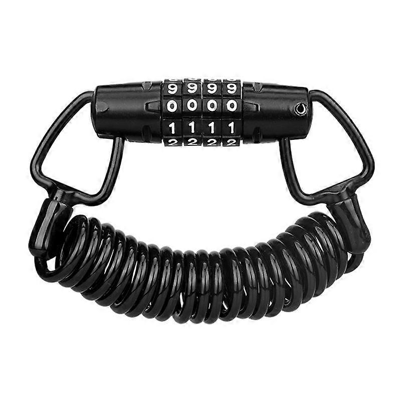 Candado de 4 dgitos para cascos de motocicleta