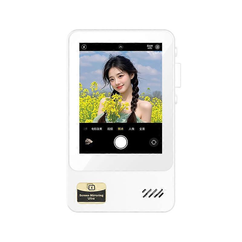 Wireless Magnetic Phone Selfie Monitor Screen for Smartphone Rear Camera Selfie Vlog Live Stream With Clip for iPhone Android