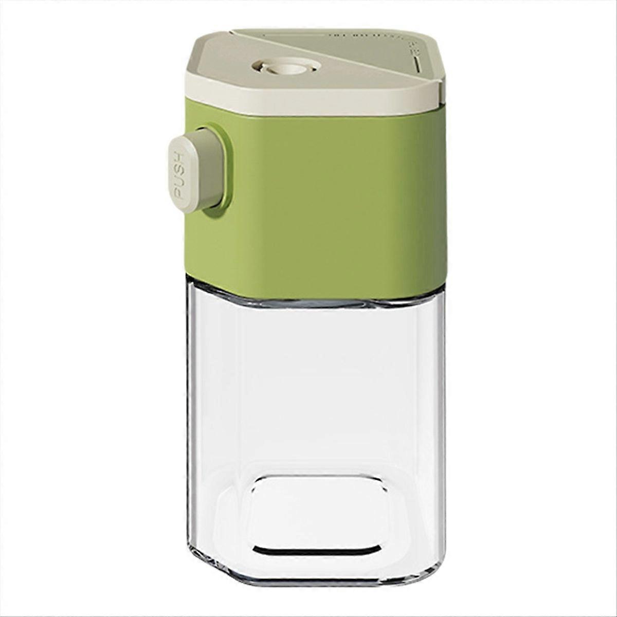 Refillable Pepper Shaker Kitchen Spice Bottle Grill Spice Jar Green