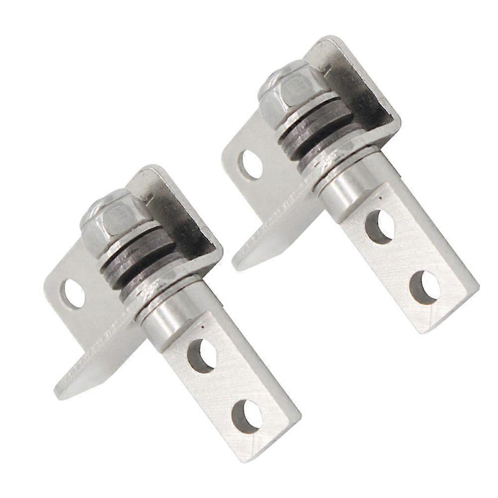 2pcs Display Rotating Hinge Free Stop Hinge Practical Rotating Shaft (2pcs/Pack)