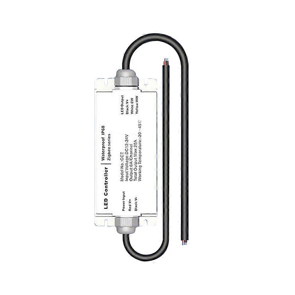 Tuya Zigbee DC12V 24V LED Strip Waterproof Controller IP68 Rain-Proof ZIGBEE Tuya Voice Remote Control CCT