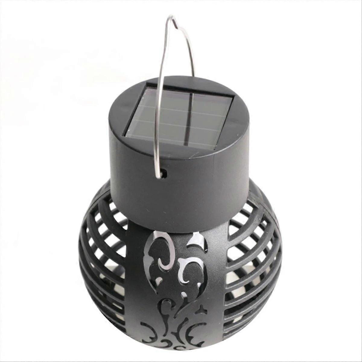 Outdoor Solar Lights Retro Lantern Lantern Lights Hanging Flame Lamp