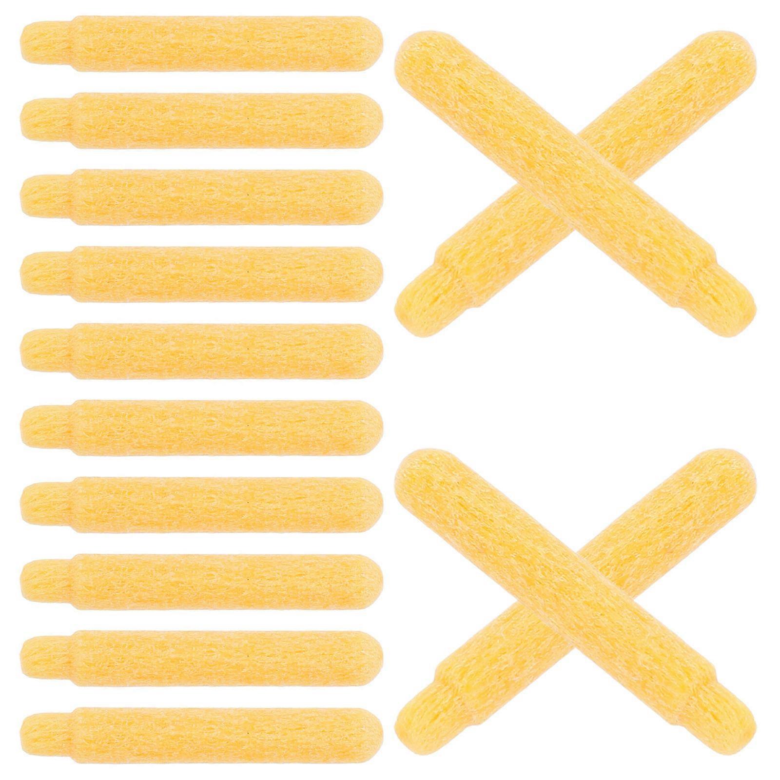 20Pcs Yellow Paint Marker Pen Nibs for Replacement Acrylic Pen Tips