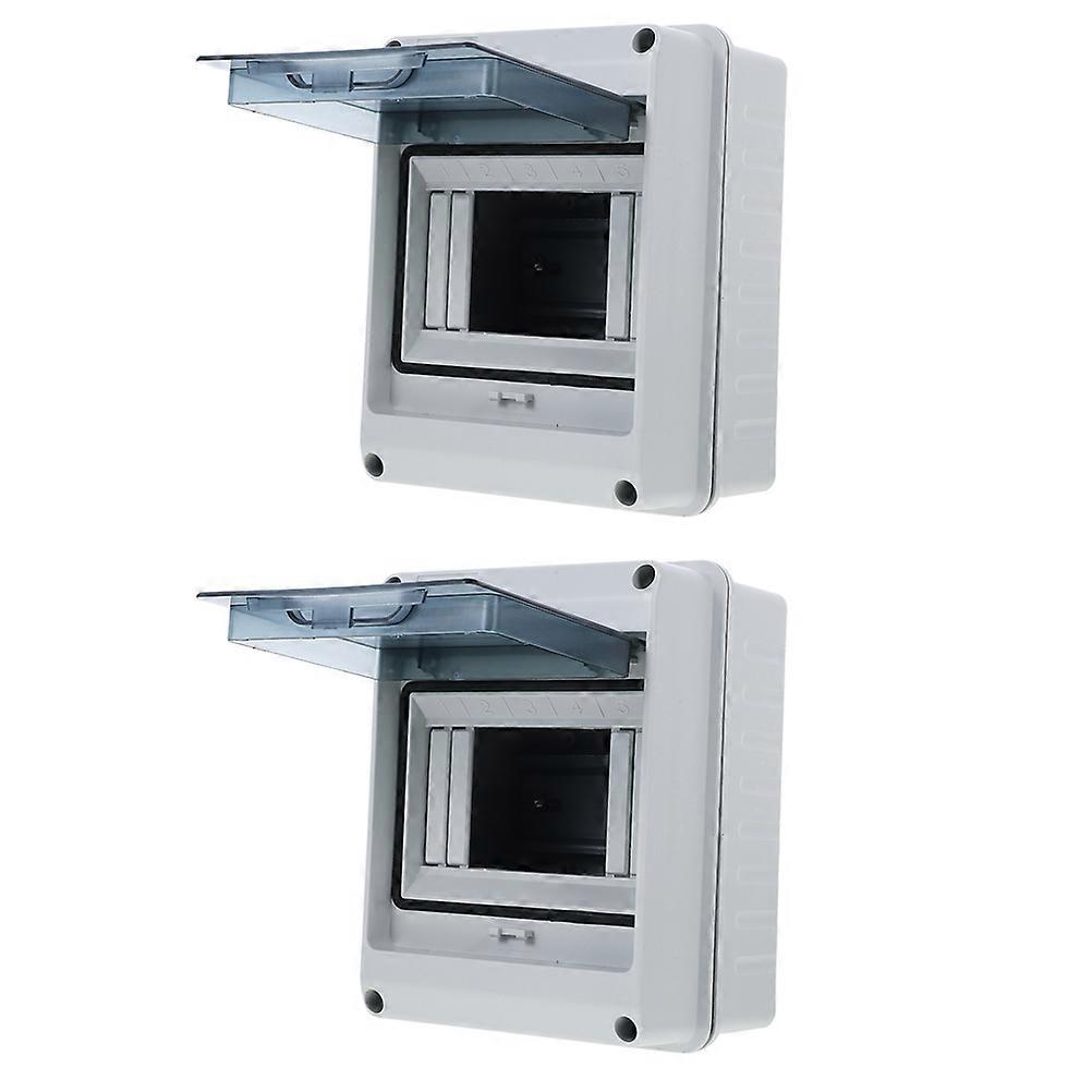 Distribution Protection Box for Distribution 2Pcs Outdoor Weatherproof Circuit