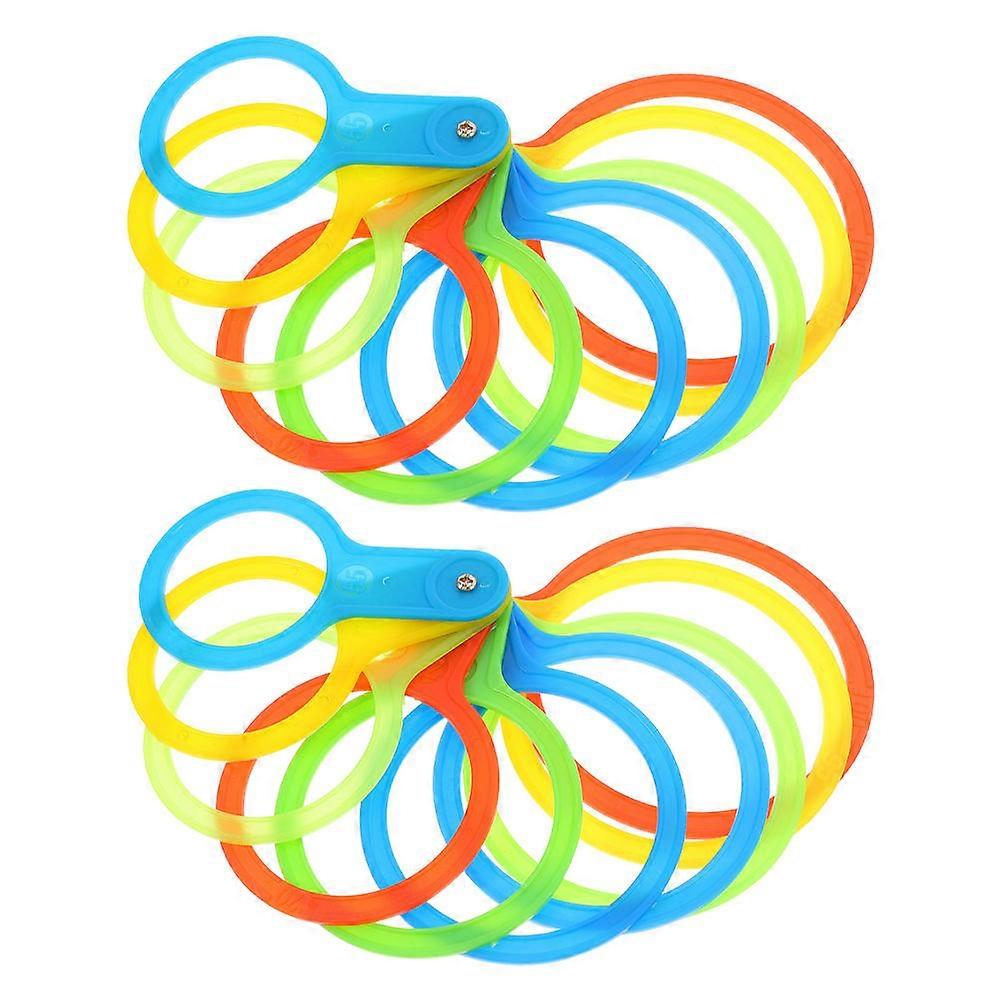 Accurate Fruits Size Measuring Tool Plastic Grading Rings for Fruit Classification 2Pcs