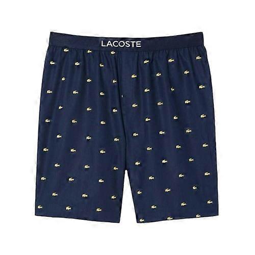 Lacoste Herre Poplin Repeat Logo Pyjamas Shorts